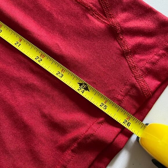 Under Armour Heatgear Cardinals South Kent School. Long Sleeve. Red. Small - Picture 9 of 11